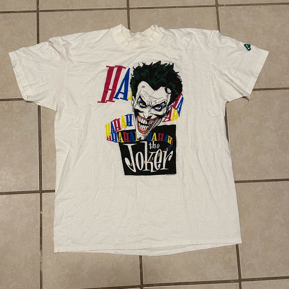 Vintage 1987 Batman The Joker Shirt